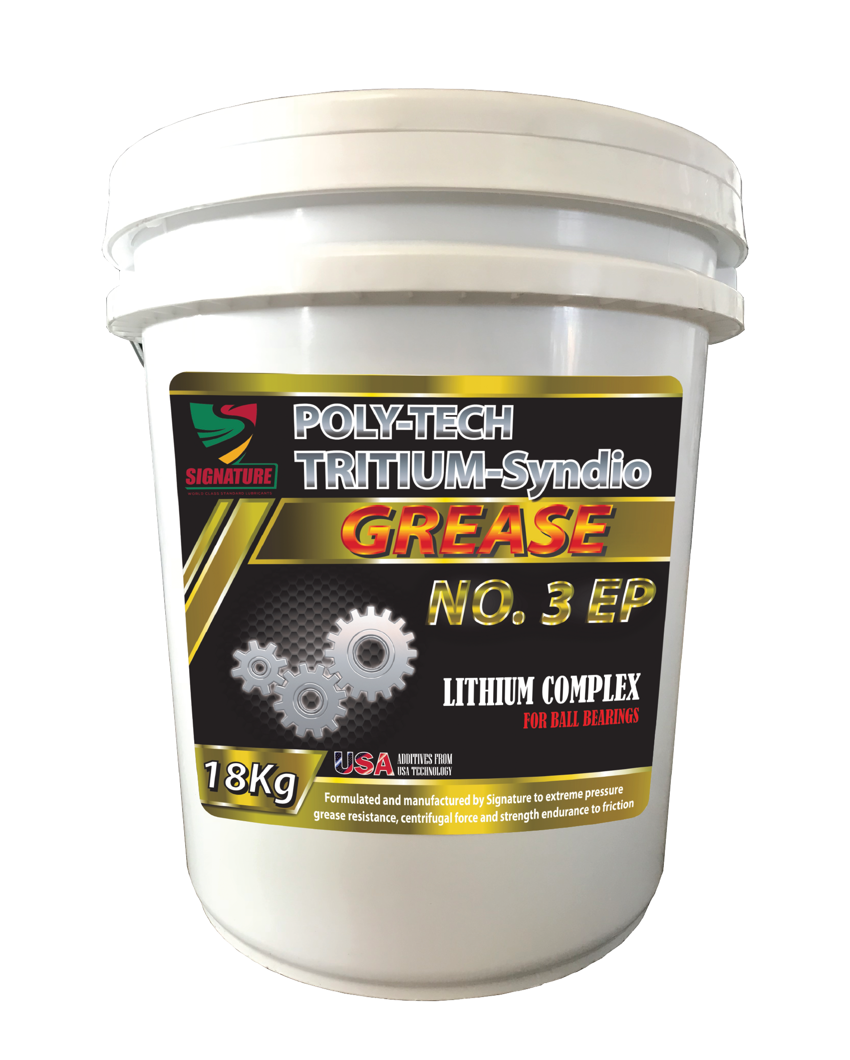 POLY-TECH GREASE LITHIUM COMPLEX 3EP ( โพลี่-เท็ค กรีส ลิเธียม คอมเพล็กช์ 3 อีพี )